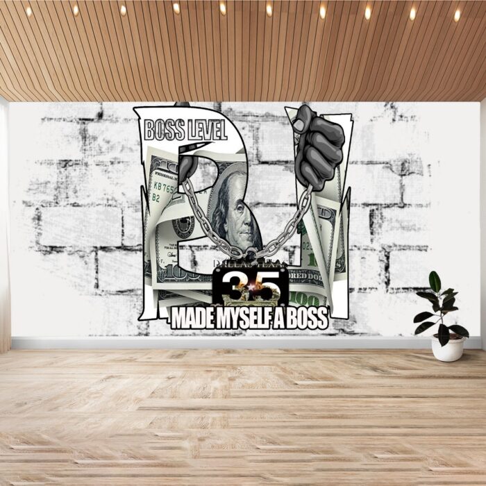 Over Size Wall Stickers - 35M - BOSS - Image 2
