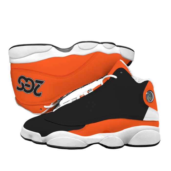 Men's Curved Basketball Shoes With Thick Soles - 2GS - ORG - Image 3