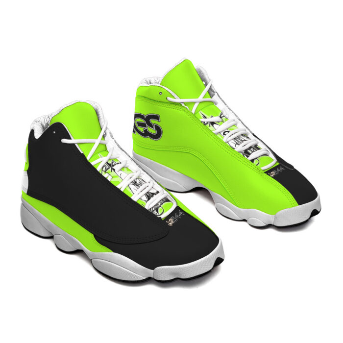 Men's Curved Basketball Shoes With Thick Soles - 2GS - SAFETY