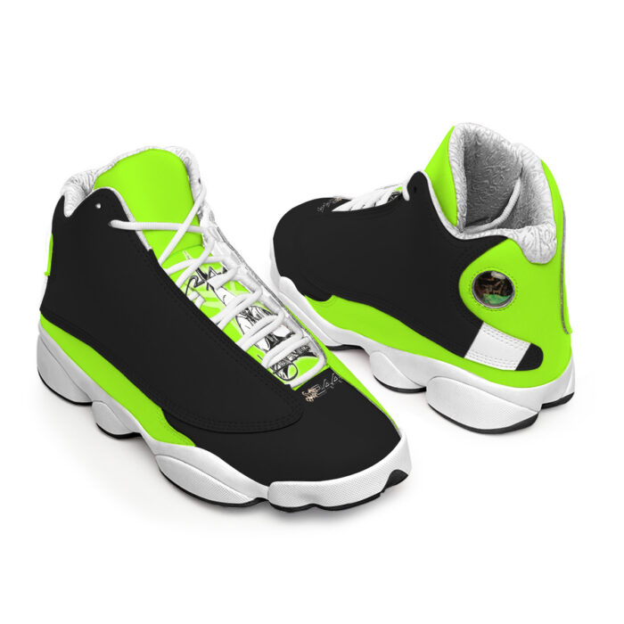 Men's Curved Basketball Shoes With Thick Soles - 2GS - SAFETY - Image 2