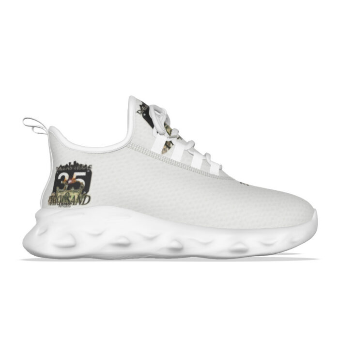 Men's Light Sports Shoes - 35M - WHT - Image 3