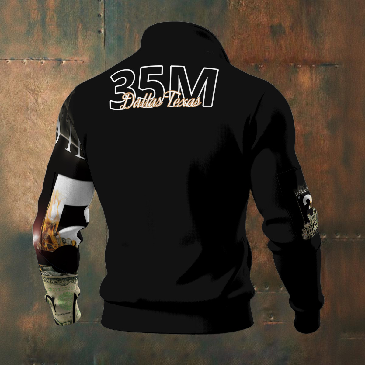 Thick Knit Fleece Jacket (35M-BOSS) - Image 2