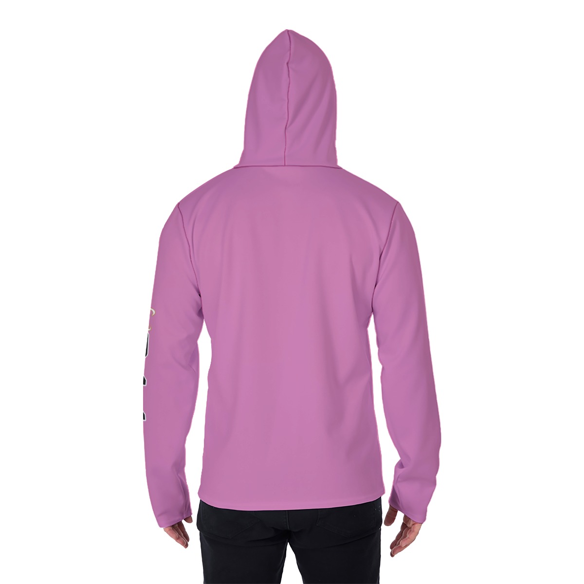 Men's Heavy Fleece Hoodie With Mask - MONEY PNK - Image 4