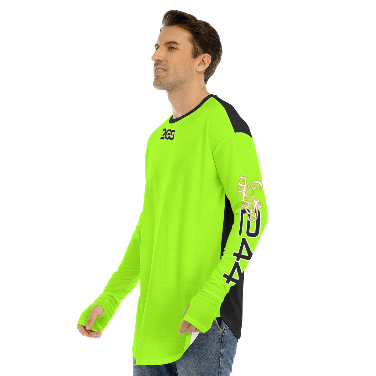 Fingerless Long Sleeve T-shirt - 2GS AGG SAFETY - Image 3