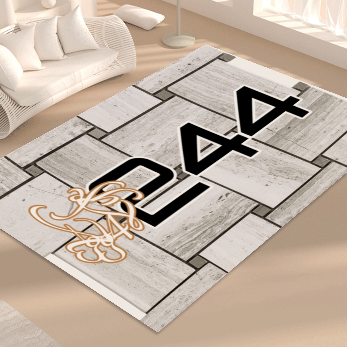 Foldable Rectangular Floor Mat - 2GS - Image 2