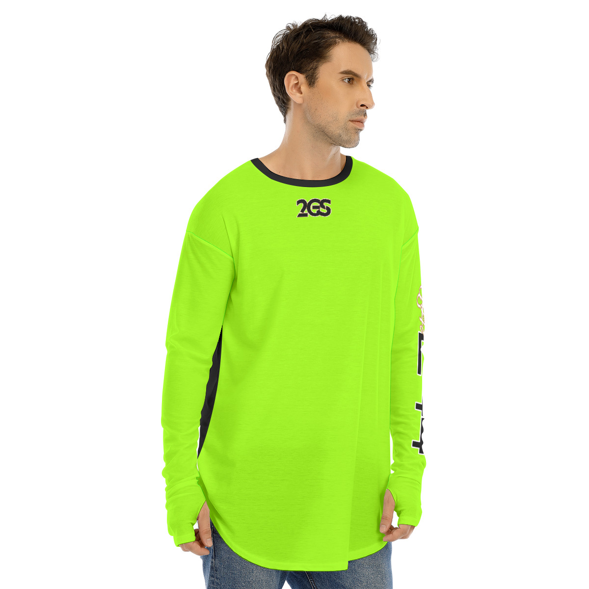 Fingerless Long Sleeve T-shirt - 2GS AGG SAFETY - Image 2