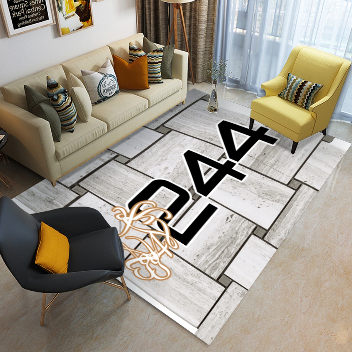 Foldable Rectangular Floor Mat - 2GS - Image 4