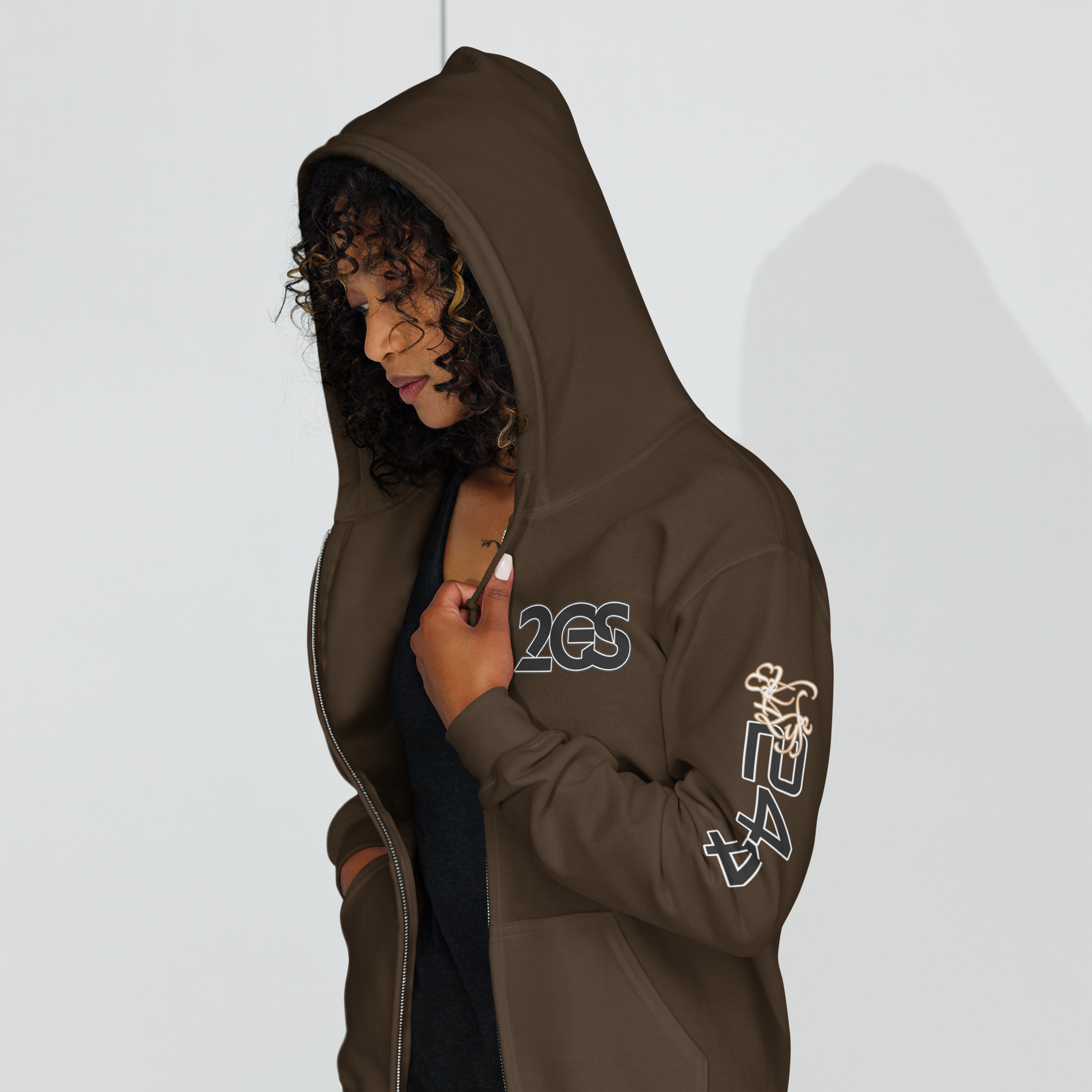 Heavy Blend Zip Hoodie - 2GS - Image 3