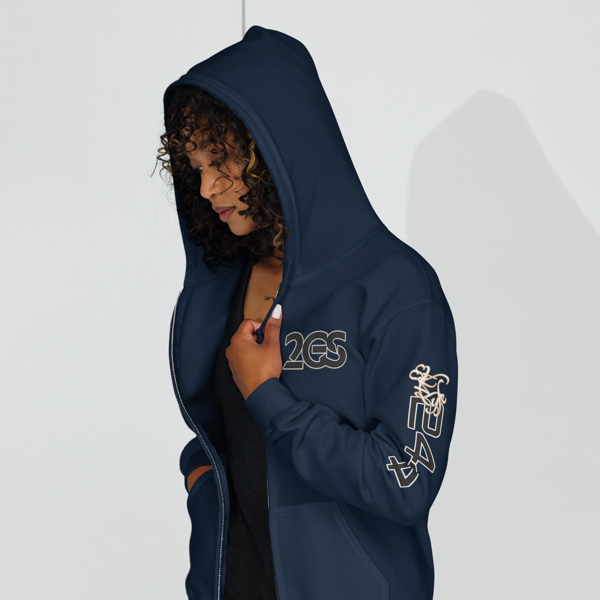 Heavy Blend Zip Hoodie - 2GS - Image 2