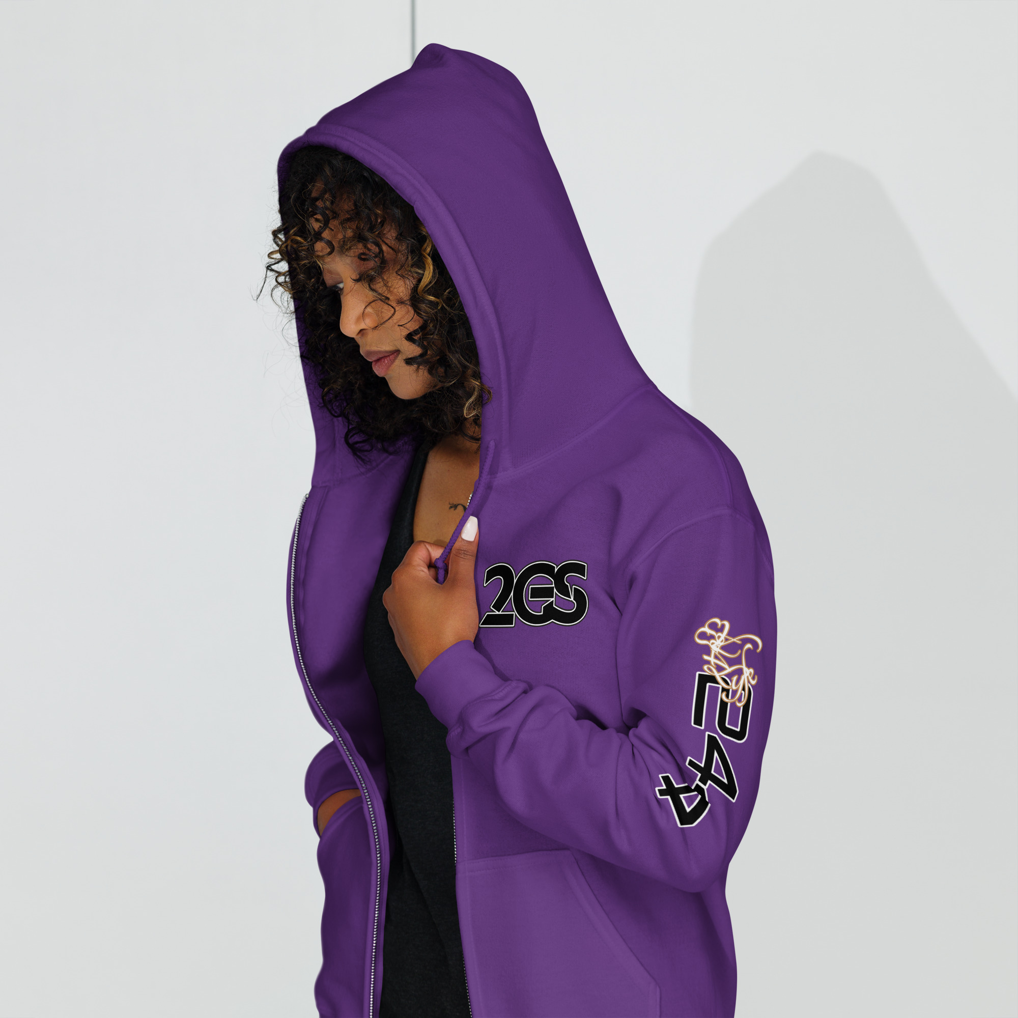 Heavy Blend Zip Hoodie - 2GS - Image 8
