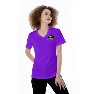 V-neck Women's T-shirt - 35M PURP